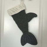 PDF Crochet Pattern Shark Stocking