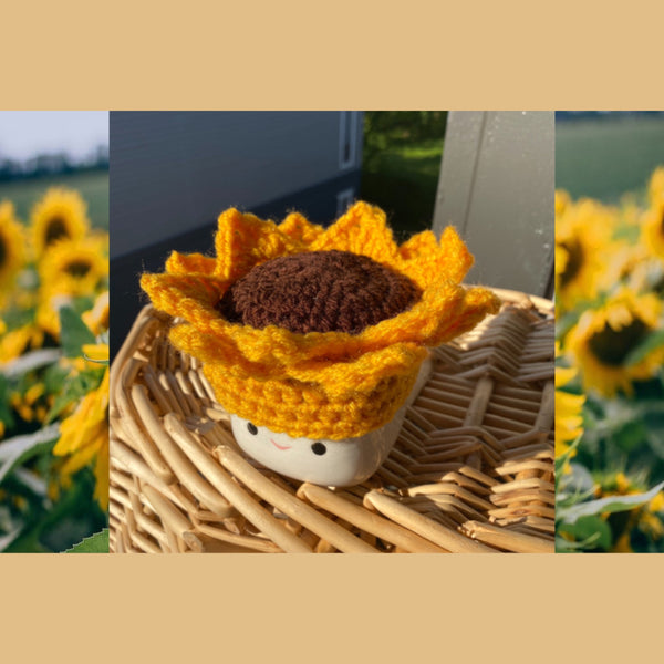Sunflower Hat, Rae Dunn Inspired Tiered Tray Display, Marshmallow Mug Hat