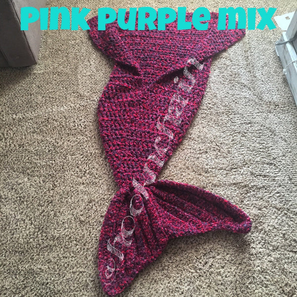 Extra Thick Mermaid Tail Child and Adult sizes