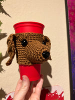 Dachshund Dog Coffee cup Sleeve
