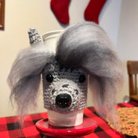 Chinese Crested Dog Coffee Cup Sleeve