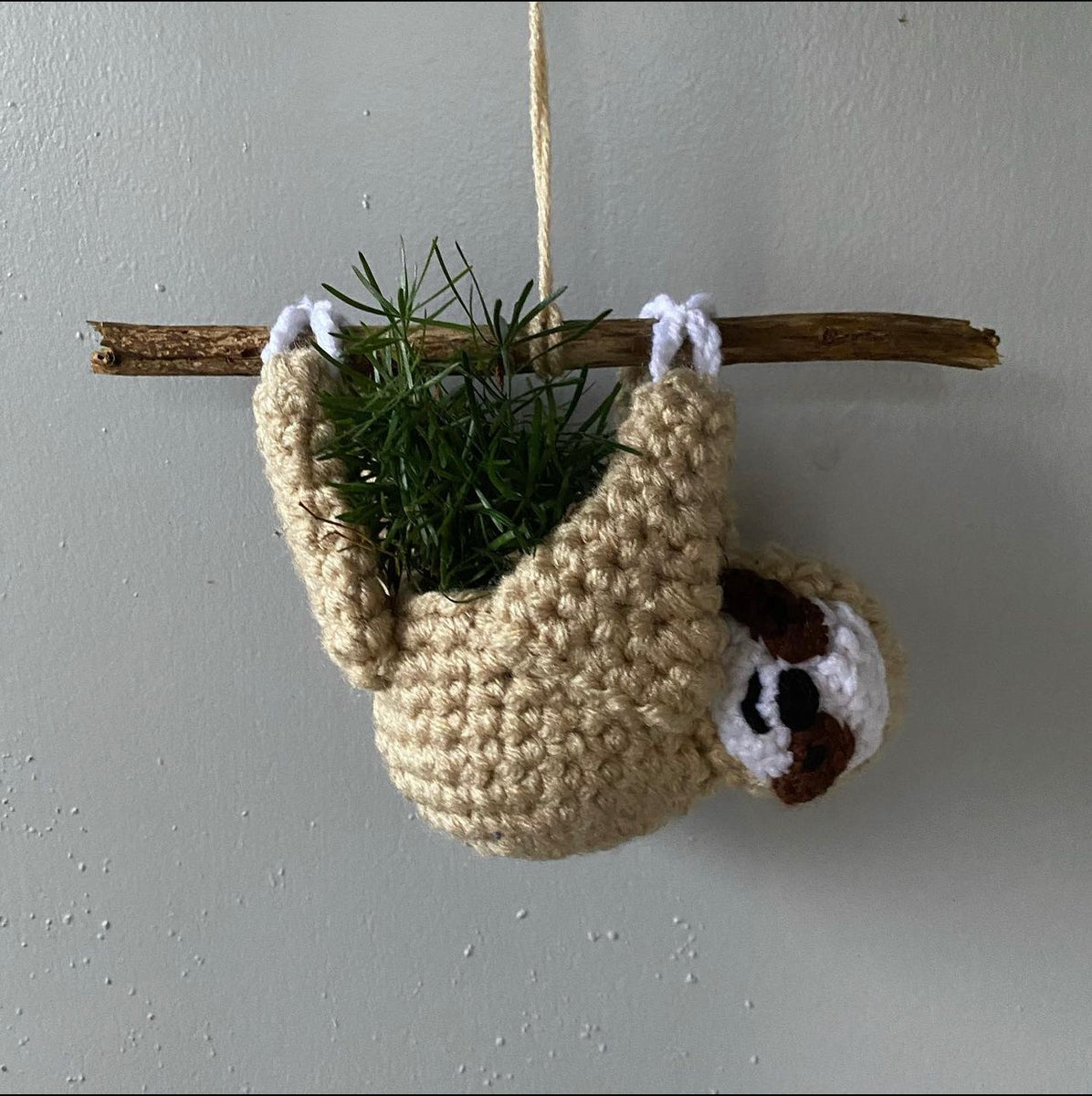 Sloth planter – 9mmHook