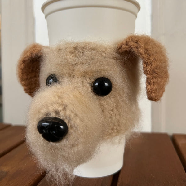 Airedale Terrier Dog Coffee Cup Sleeve