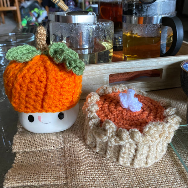 Marshmallow Mug Hat - Pumpkin Collection