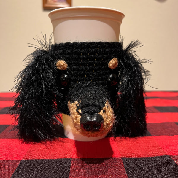 Dachshund Long Hair Dog Coffee cup Sleeve