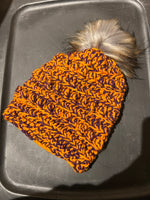 Chunky Pom Pom hat