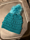 Chunky Pom Pom hat