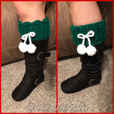 Limited edition crochet boot cuffs