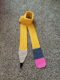 Teachers Pencil Scarf