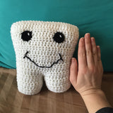 Toothfairy pillow with pocket.