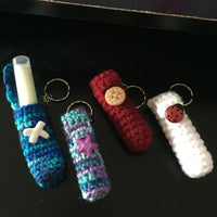 Chapstick keychains