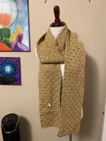 Tan corner to corner scarf