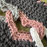 Linked Hearts Infinity Scarf