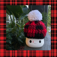 Marshmallow Mug Hat - Plaid Hat