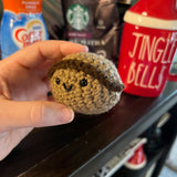 Coffee bean plushie