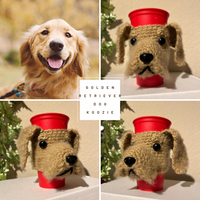 Golden Retriever Dog Coffee Cup Sleeve