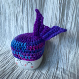 Mermaid Tail - Marshmallow Mug Hat