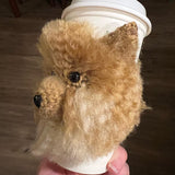 Pomeranian Dog Coffee Sleeve