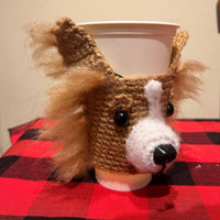 Papillon Dog Coffee Cup Sleeve