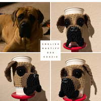 English Mastiff Dog Coffee Sleeve